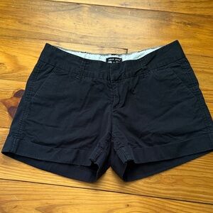 Dear John Black Cotton Blend Shorts